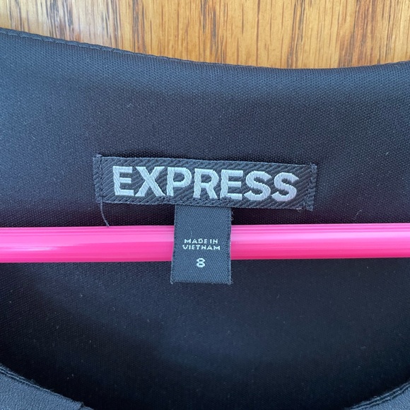 Express Classic Fit & Flare Dress - Picture 4 of 4